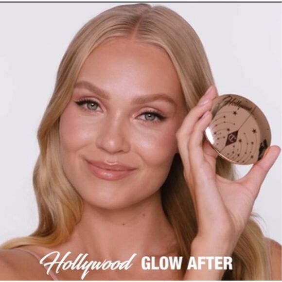 NWT- HOLLYWOOD GLOW GLIDE FACE ARCHITECT HIGHLIGHTER SHADE:CHAMPAGNE GLOW - Picture 9 of 14